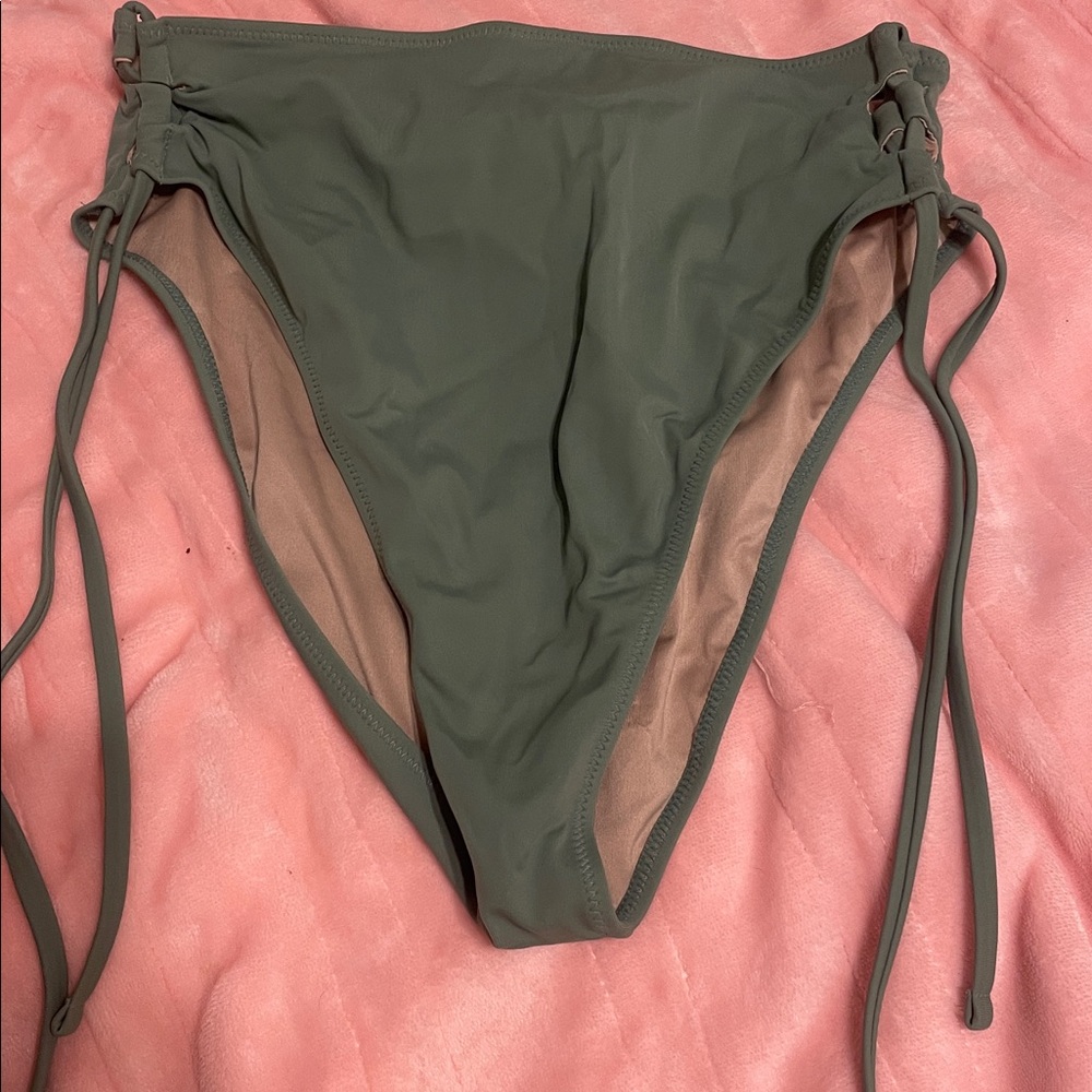 Shade & Shore Olive Bikini Bottom